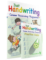 Just Handwriting - Senior Infants - Cursive + Practice Copy by Educate.ie on Schoolbooks.ie