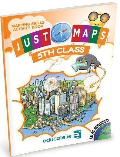 Just Maps 5th Class by Educate.ie on Schoolbooks.ie