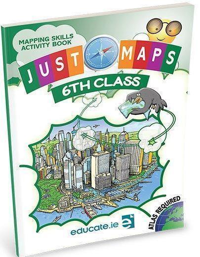Just Maps 6th Class by Educate.ie on Schoolbooks.ie