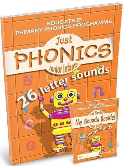 Just Phonics - Junior Infants 1 - 26 Letter Sounds by Educate.ie on Schoolbooks.ie