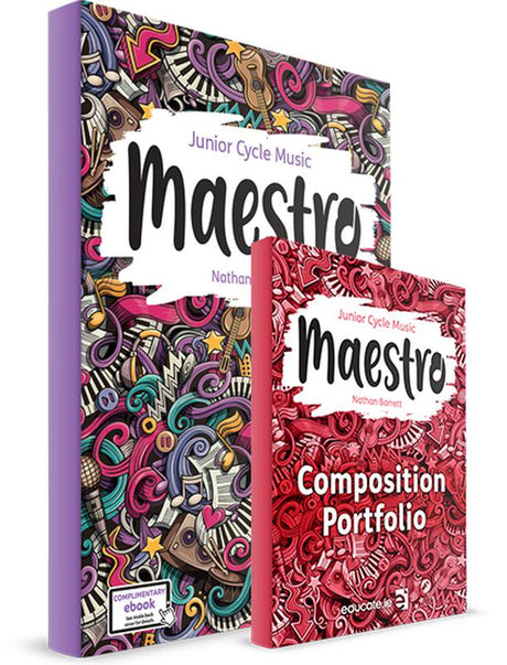 Maestro Textbook & Composition Portfolio by Educate.ie on Schoolbooks.ie