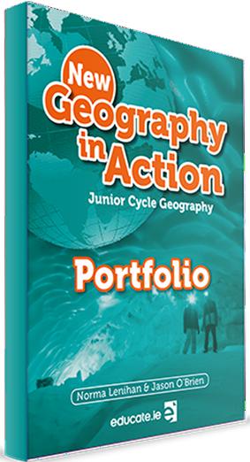 New Geography in Action - Junior Cycle Geography - Textbook & Combined Portfolio & Activity Book - Set - 2nd / Old Edition (2018) by Educate.ie on Schoolbooks.ie