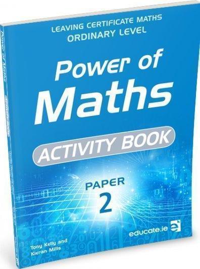 Power of Maths - Leaving Cert - Paper 2 - Activity Book Only - Ordinary Level by Educate.ie on Schoolbooks.ie