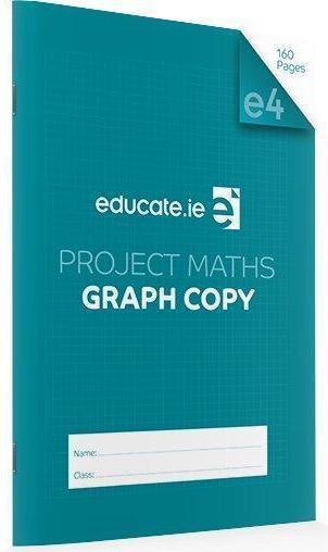 Project Maths Graph Copy A4 - 160 Page by Educate.ie on Schoolbooks.ie