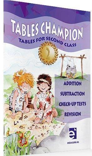 Tables Champion 2 by Educate.ie on Schoolbooks.ie