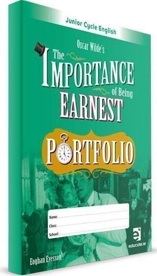 ■ The Importance of Being Earnest Portfolio Book by Educate.ie on Schoolbooks.ie