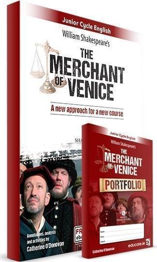 ■ The Merchant of Venice & Portfolio Book - 1st / Old Edition (2015) by Educate.ie on Schoolbooks.ie