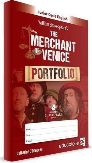 ■ The Merchant of Venice Portfolio Book - 1st / Old Edition (2015) by Educate.ie on Schoolbooks.ie