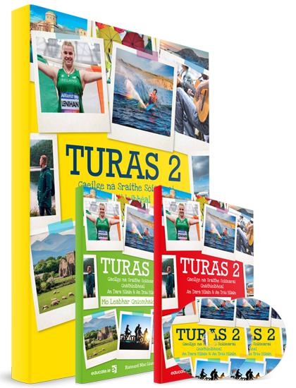 ■ Turas 2 - Junior Cycle Irish - Textbook, Portfolio and Activity Book - Set - 1st / Old Edition (2018) by Educate.ie on Schoolbooks.ie
