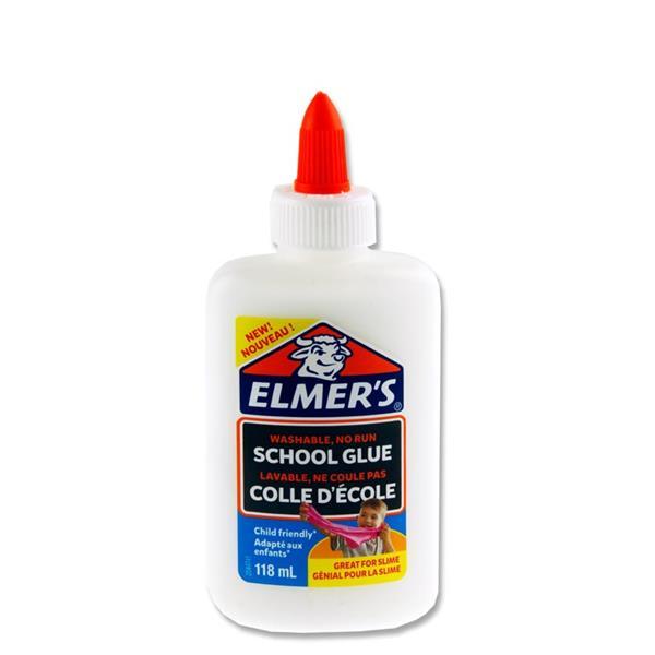 Elmer's 118ml White School & Slime Glue by Elmer's on Schoolbooks.ie