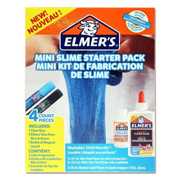 Elmer's 4 Piece Mini Slime Starter Pack - Blue by Elmer's on Schoolbooks.ie