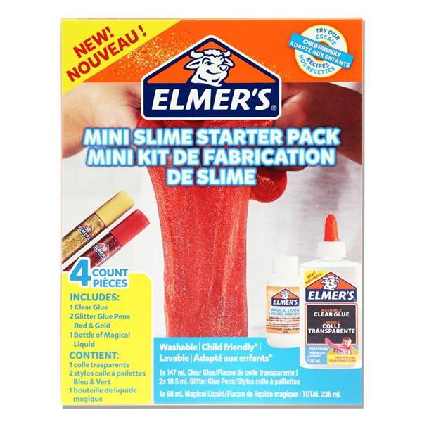 Elmer's 4 Piece Mini Slime Starter Pack - Red by Elmer's on Schoolbooks.ie