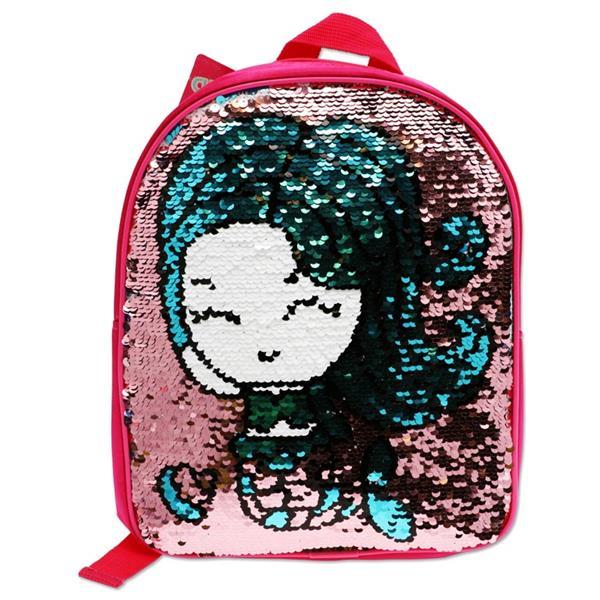 Emotionery Dream Junior Backpack Reversible Sequins - Mermaid by Emotionery on Schoolbooks.ie