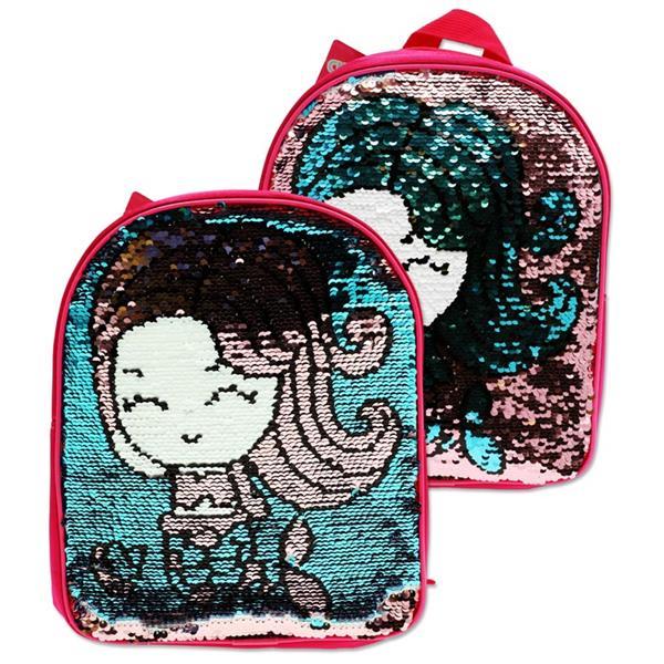 Emotionery Dream Junior Backpack Reversible Sequins - Mermaid by Emotionery on Schoolbooks.ie