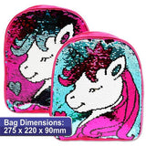 ■ Emotionery Dream Junior Backpack Reversible Sequins - Unicorn Tiara by Emotionery on Schoolbooks.ie