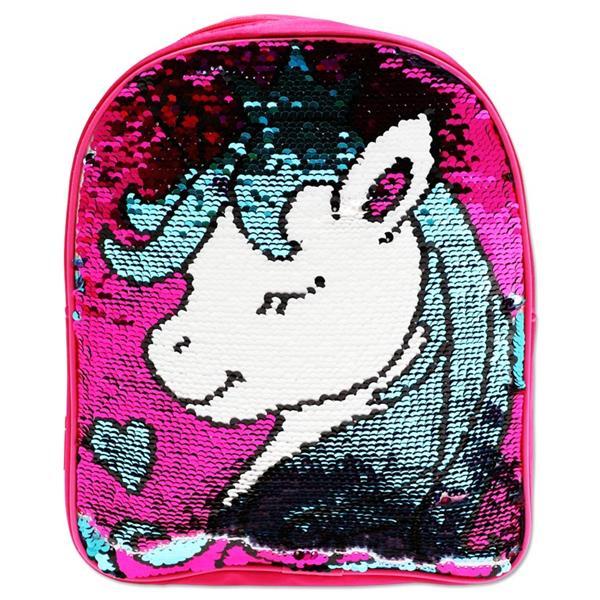 ■ Emotionery Dream Junior Backpack Reversible Sequins - Unicorn Tiara by Emotionery on Schoolbooks.ie