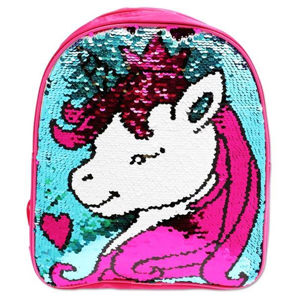 ■ Emotionery Dream Junior Backpack Reversible Sequins - Unicorn Tiara by Emotionery on Schoolbooks.ie