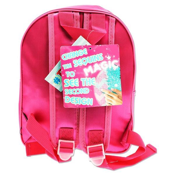 ■ Emotionery Dream Junior Backpack Reversible Sequins - Unicorn Tiara by Emotionery on Schoolbooks.ie