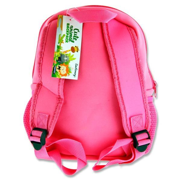Emotionery Neoprene Cute Animal Junior Backpack - Flamingo by Emotionery on Schoolbooks.ie