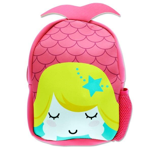 ■ Emotionery Neoprene Cute Animal Junior Backpack - Mermaid by Emotionery on Schoolbooks.ie