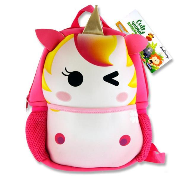 Emotionery Neoprene Cute Animal Junior Backpack - Unicorn by Emotionery on Schoolbooks.ie