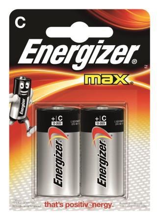 ■ Energizer - Battery Max C - 2 Pack by Energizer on Schoolbooks.ie