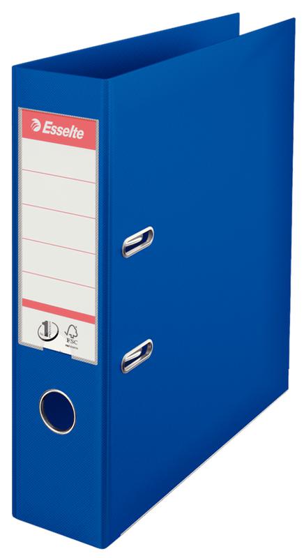 A4 Standard - No.1 Vivida Lever Arch File PP - Blue by Esselte on Schoolbooks.ie