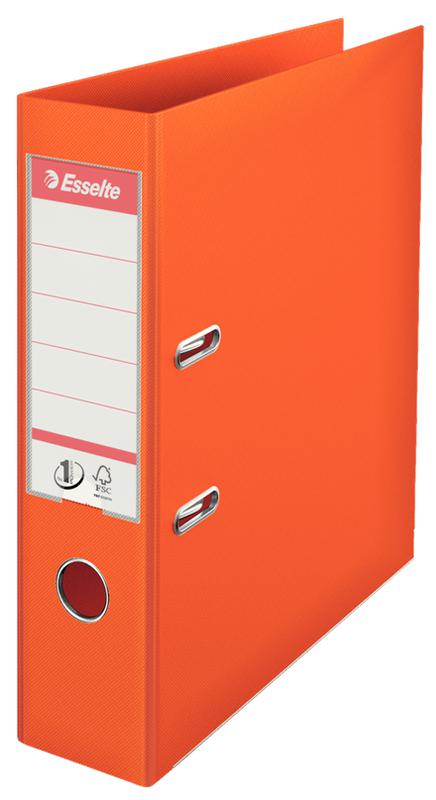 ■ A4 Standard - No.1 Vivida Lever Arch File PP - Orange by Esselte on Schoolbooks.ie