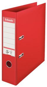 A4 Standard - No.1 Vivida Lever Arch File PP - Red by Esselte on Schoolbooks.ie