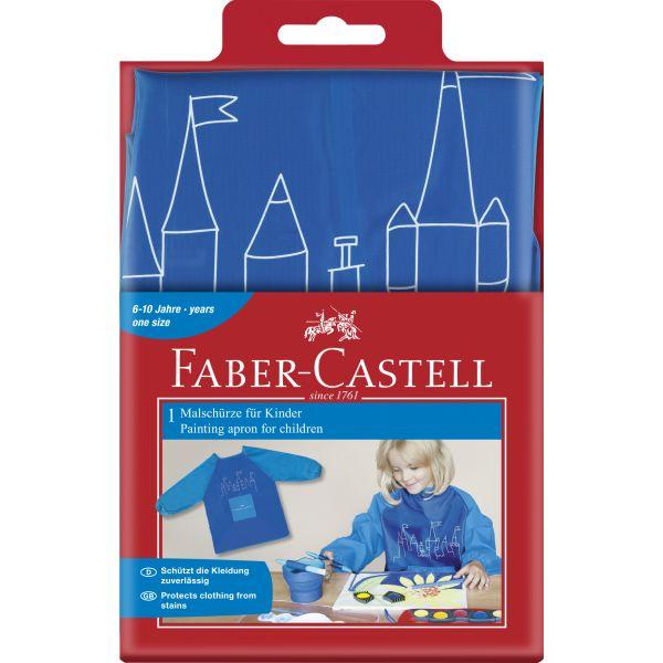 Faber-Castell - Blue Painting Apron For Young Artist by Faber-Castell on Schoolbooks.ie