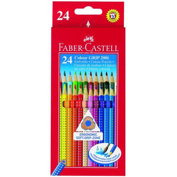Faber-Castell - Colour Grip Pencils Box Of 24 by Faber-Castell on Schoolbooks.ie