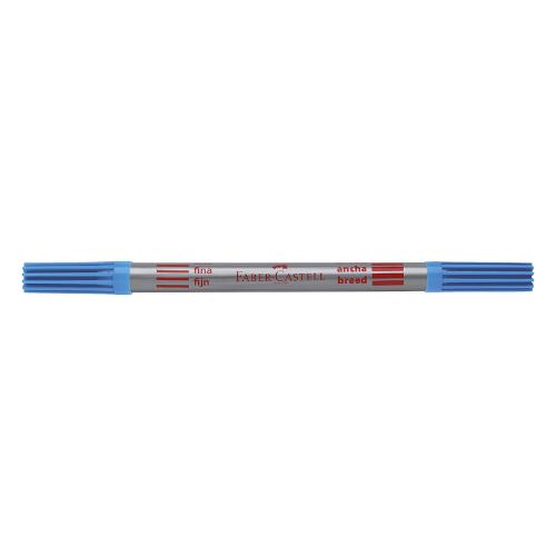 Faber-Castell - Double Fibre Tip Pens - Wallet of 10 by Faber-Castell on Schoolbooks.ie