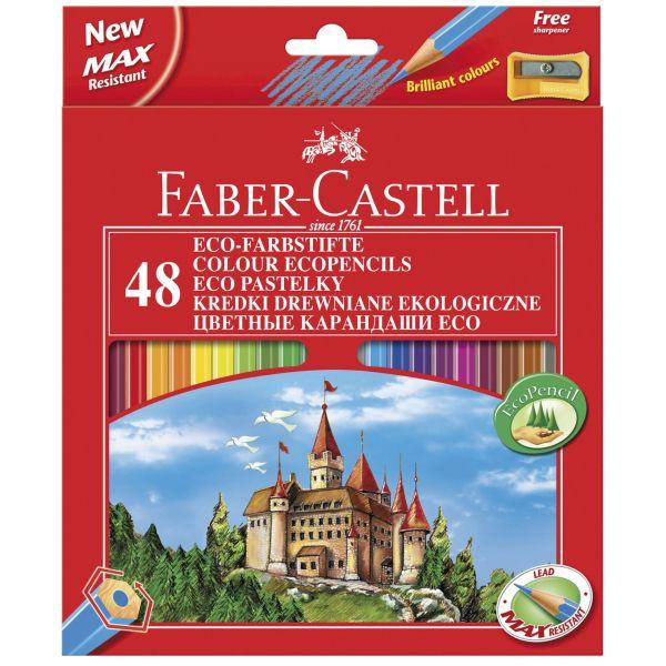 Faber-Castell - Eco Colour Pencils - Box of 48 by Faber-Castell on Schoolbooks.ie