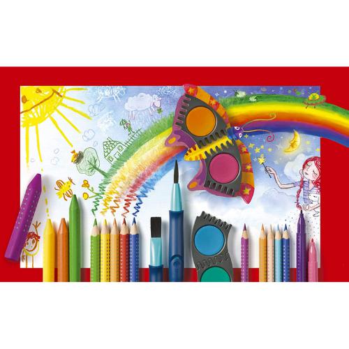 Erasable Jumbo Grip Crayons - Box of 12 by Faber-Castell on Schoolbooks.ie