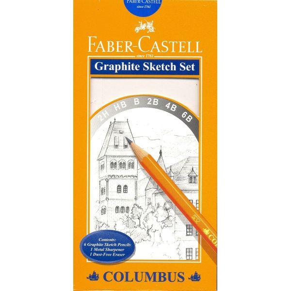 Faber Castell Graphite Sketch Set by Faber-Castell on Schoolbooks.ie