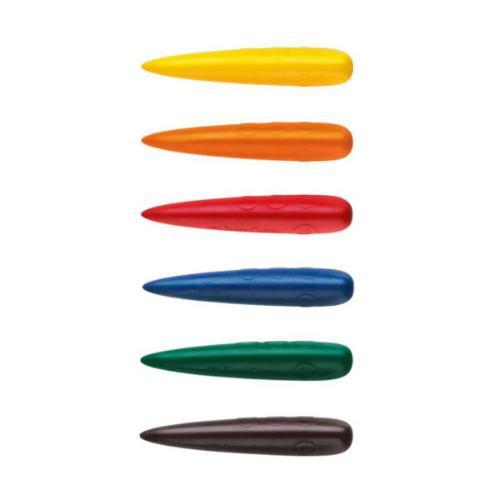 Faber-Castell - First Grip Crayon Box 6 by Faber-Castell on Schoolbooks.ie