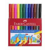 Faber-Castell - Jumbo Fibre Tip Pens Box 12 by Faber-Castell on Schoolbooks.ie