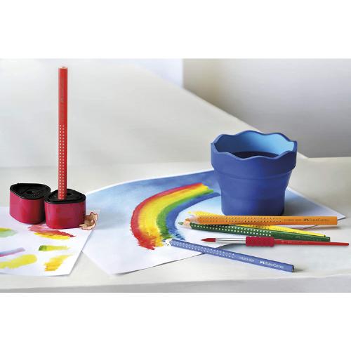 Pinsel Paint Brush Set of 4 Sizes - Soft Touch by Faber-Castell on Schoolbooks.ie