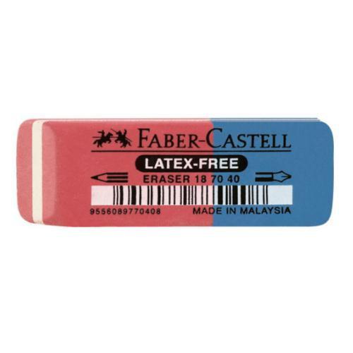 Faber-Castell - Rubber Eraser Ink/Pencil by Faber-Castell on Schoolbooks.ie