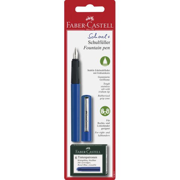 Faber Castell - School Fountain Pen Set - Blue by Faber-Castell on Schoolbooks.ie