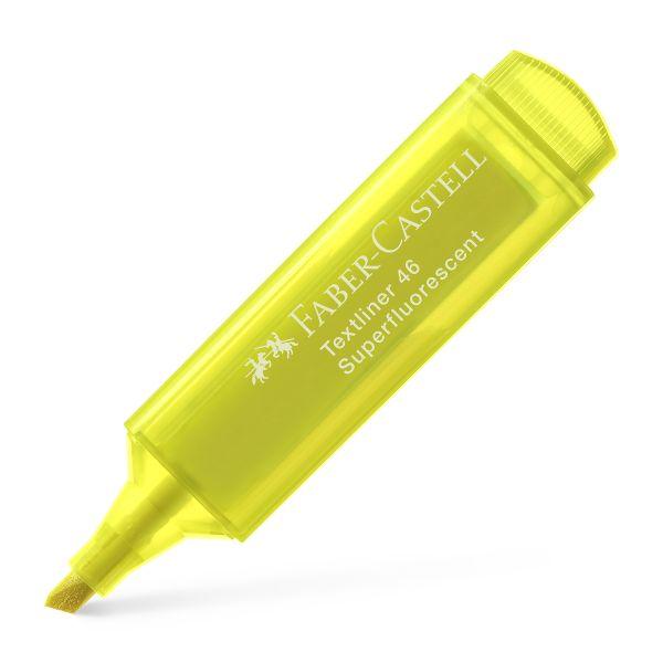 Textliner 1546 Superfluorescent Yellow by Faber-Castell on Schoolbooks.ie