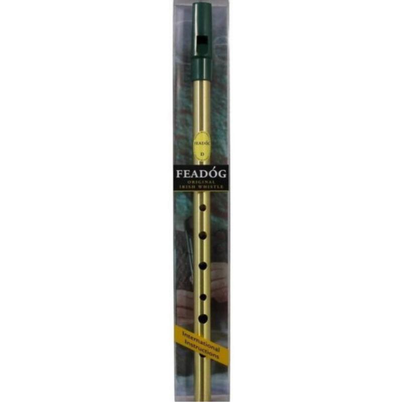 Feadóg - Tin Whistle - Brass - Key of D by Feadog on Schoolbooks.ie