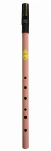 Feadóg - Tin Whistle - Brass - Key of D - Pink by Feadog on Schoolbooks.ie