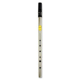 Feadóg - Tin Whistle - Nickel - Key of D - Black Mouthpiece by Feadog on Schoolbooks.ie