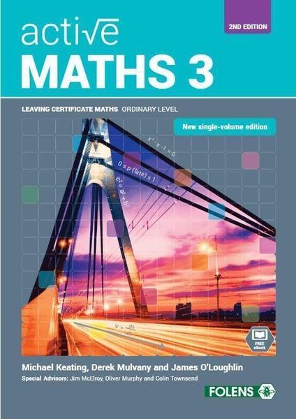 ■ Active Maths 3 - 2nd / Old Edition (New Single-Volume) by Folens on Schoolbooks.ie