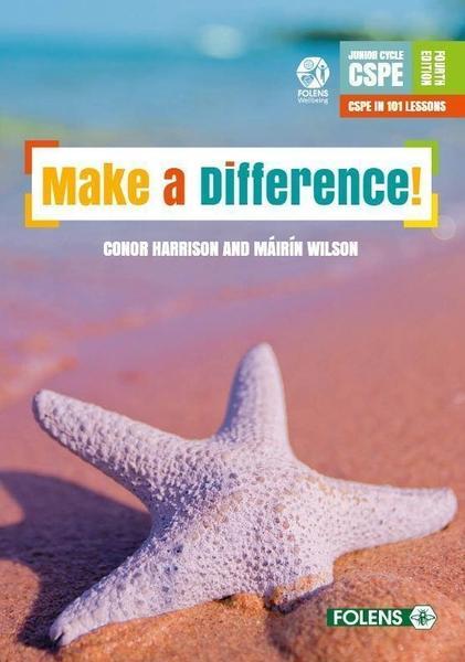 ■ Make A Difference - Set (Textbook and Activity Book) - 4th / Old Edition (2017) by Folens on Schoolbooks.ie