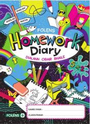 Primary Homework Diary / Journal - New Edition (2021) by Folens on Schoolbooks.ie