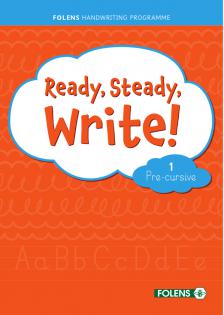 Ready, Steady, Write! 1 Pre-cursive - First Class by Folens on Schoolbooks.ie