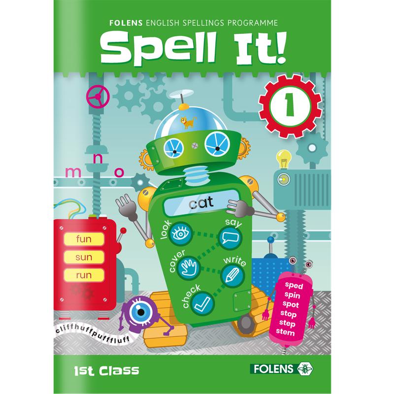 Spell It! 1st Class by Folens on Schoolbooks.ie