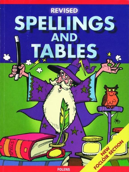 Spellings & Tables - 1st-6th Class by Folens on Schoolbooks.ie